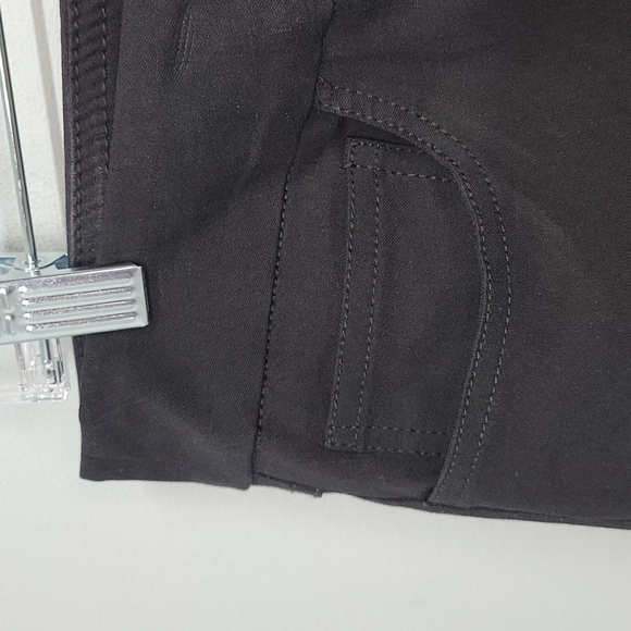 SLIM-SATION Black GOLF shorts size 14 / pull on bermuda / high waist - Picture 2 of 8